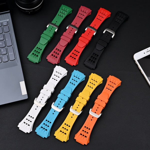 Fluorine Rubber Clear Watch Band Case