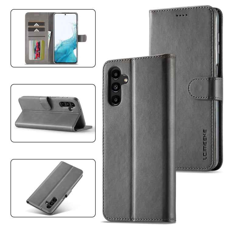 LC.IMEEKE Calf Texture Leather Phone Case, For Samsung Galaxy A34 5G