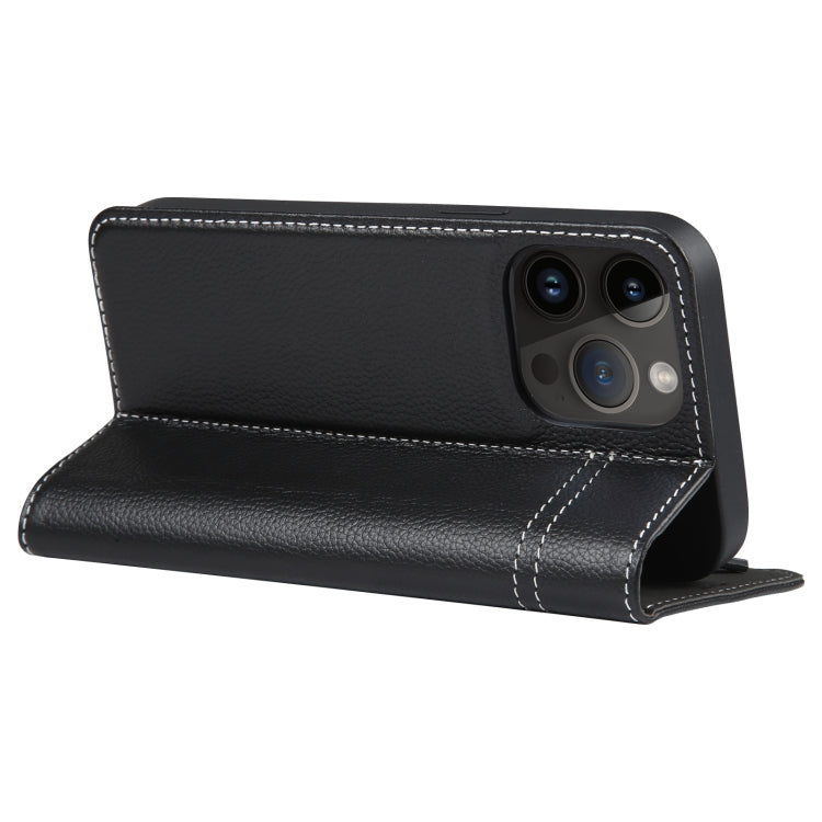 GEBEI Top-grain Horizontal Flip Leather Phone Case