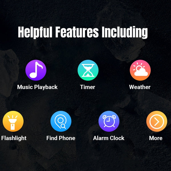 Rogbid Tank S2 1.83 inch IPS Screen Smart Watch, Support Bluetooth Calling / Blood Pressure / Sleep Monitoring, S2 (Black)