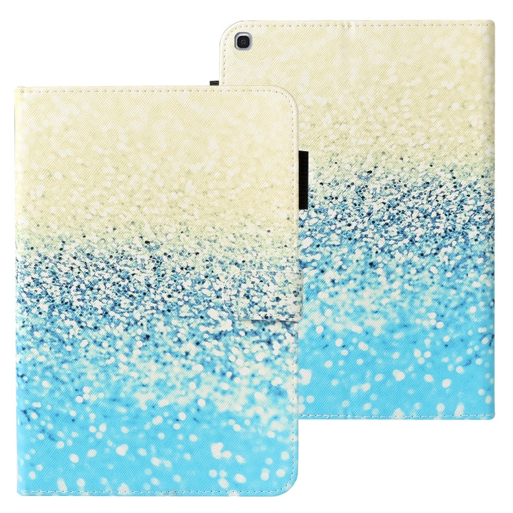 Cross Texture Painted Horizontal  Leather Case with Sleep / Wake-up Function & Card Slot & Holder & Wallet