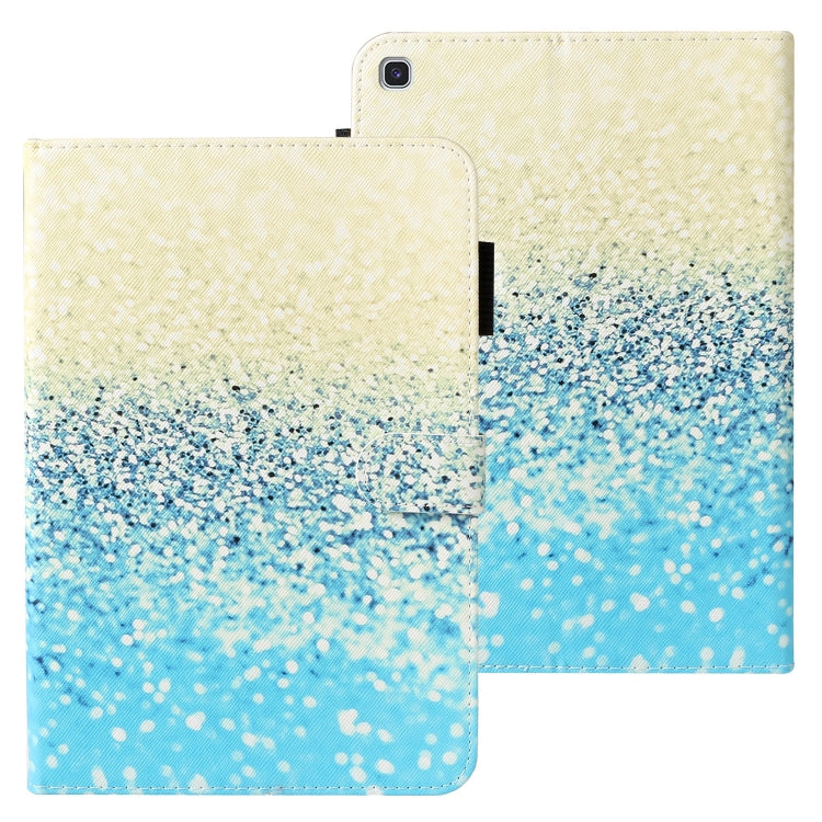 Cross Texture Painted Horizontal  Leather Case with Sleep / Wake-up Function & Card Slot & Holder & Wallet