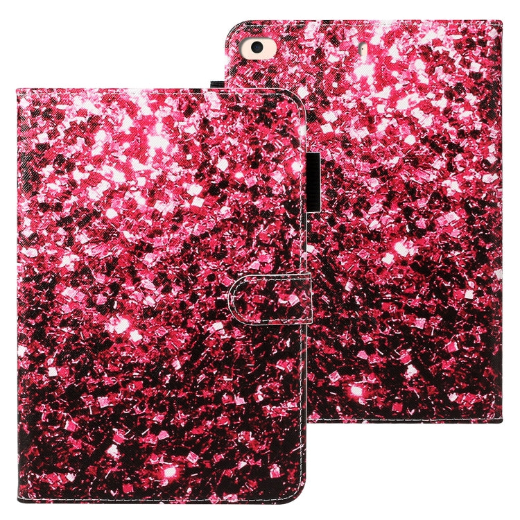 Cross Texture Painted Horizontal  Leather Case with Sleep / Wake-up Function & Card Slot & Holder & Wallet