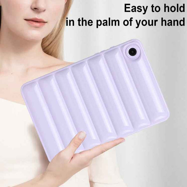 For Samsung Galaxy Tab S6 Lite P610 / P615 Eiderdown Cushion Shockproof Tablet Case(Purple)