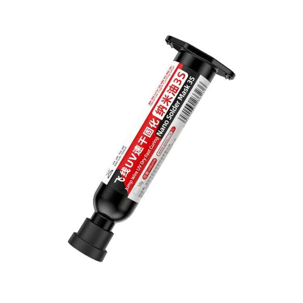 Qianli MEGA-IDEA Nano Solder Mask 3S Jump Wire UV Dry Fast Curing Glue, 1pcs, 2pcs, 3pcs, 5pcs, 10pcs