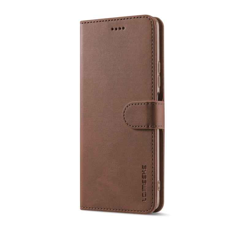 LC.IMEEKE Calf Texture Horizontal Flip Leather Case, For Xiaomi Redmi Note 12 Pro 4G Global