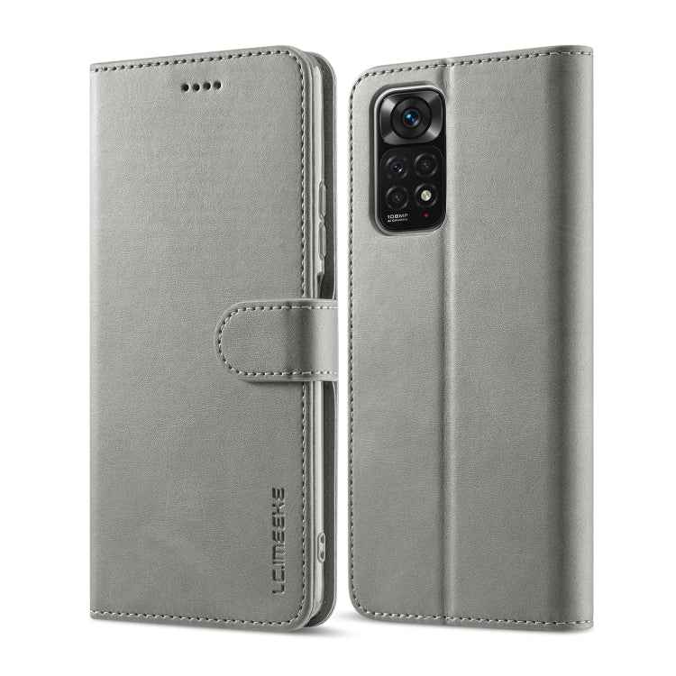LC.IMEEKE Calf Texture Horizontal Flip Leather Case, For Xiaomi Redmi Note 12 Pro 4G Global