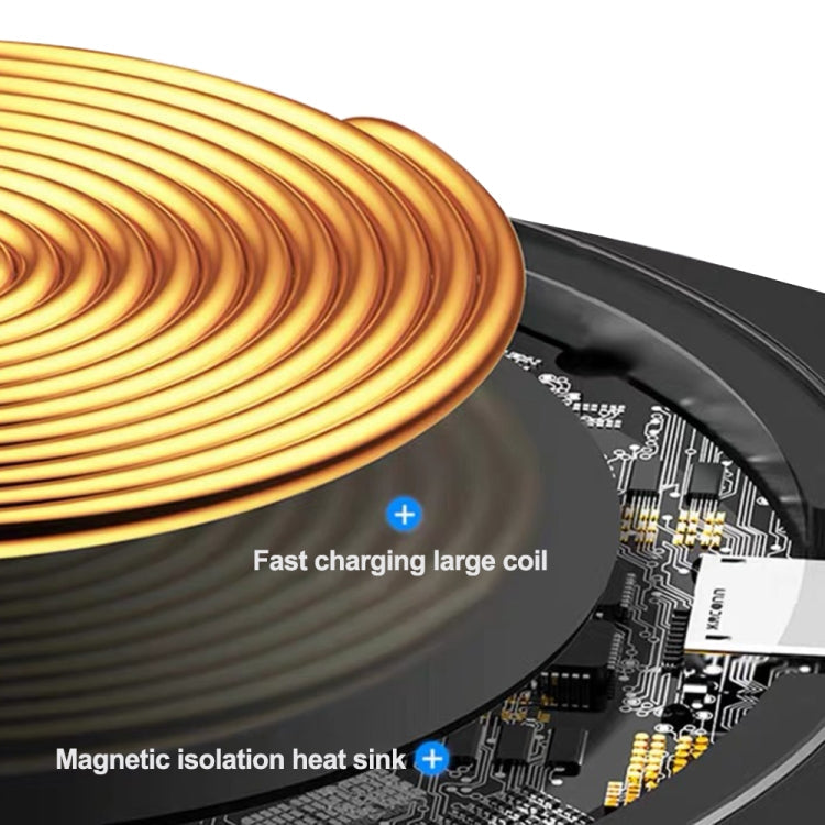 S1 Pro Car Horizontal Navigation Phone Holder Wireless Charger