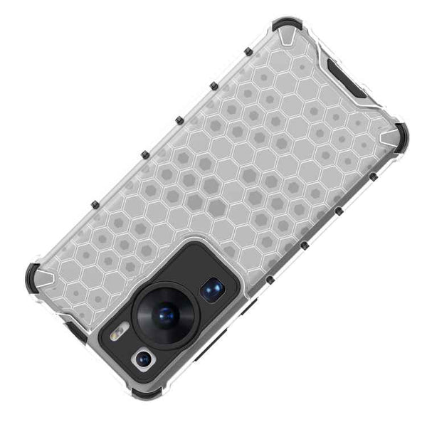 For Huawei P60 / P60 Pro Honeycomb Phone Case(White)