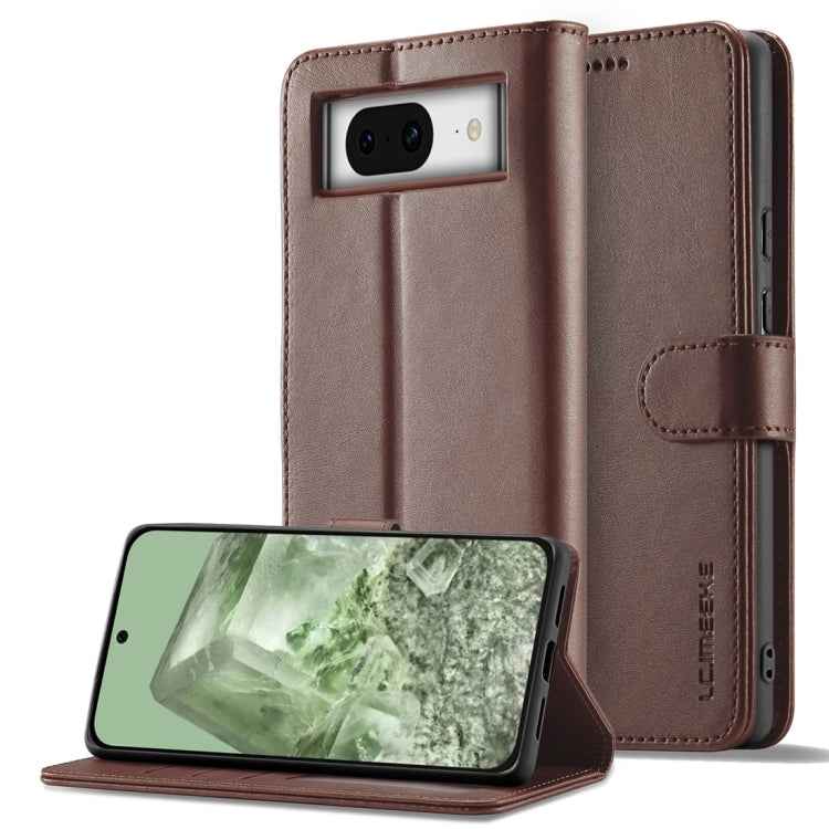 LC.IMEEKE Calf Texture Flip Leather Phone Case, For Google Pixel 9 Pro XL, For Google Pixel 9 / 9 Pro, For Google Pixel 8a, For Google Pixel 8