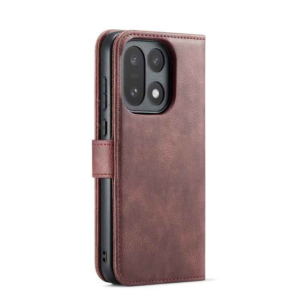 DG.MING Crazy Horse Texture Detachable Magnetic Leather Case, For OnePlus 15, For OnePlus 12, For OnePlus 11