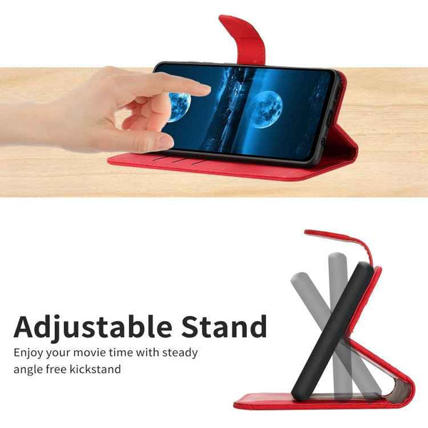 Stitching Embossed Leather Phone Case, For Sony Xperia 10 V