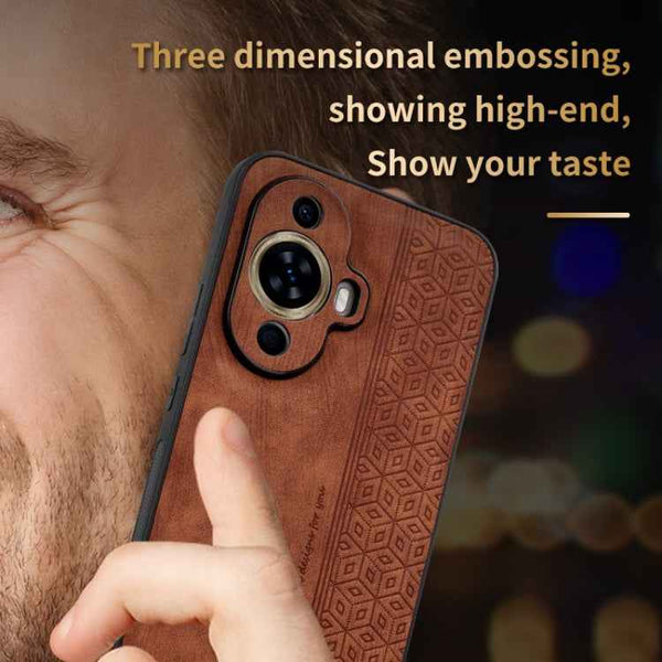 AZNS 3D Embossed Skin Feel Phone Case, For Huawei nova 11