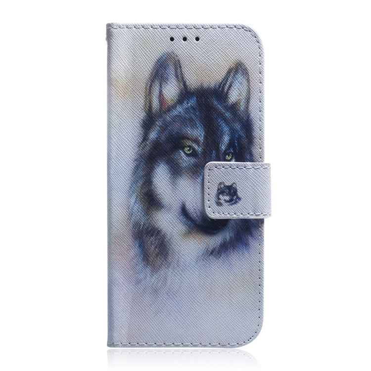 Coloured Drawing Flip Leather Phone Case, For Tecno Pova 5