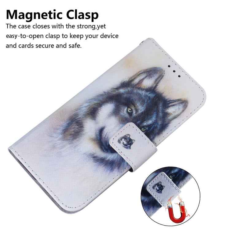 Coloured Drawing Flip Leather Phone Case, For Tecno Pova 5