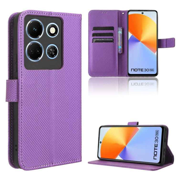 Diamond Texture Leather Phone Case, For Infinix Note 30 4G, For Infinix Note 30 VIP