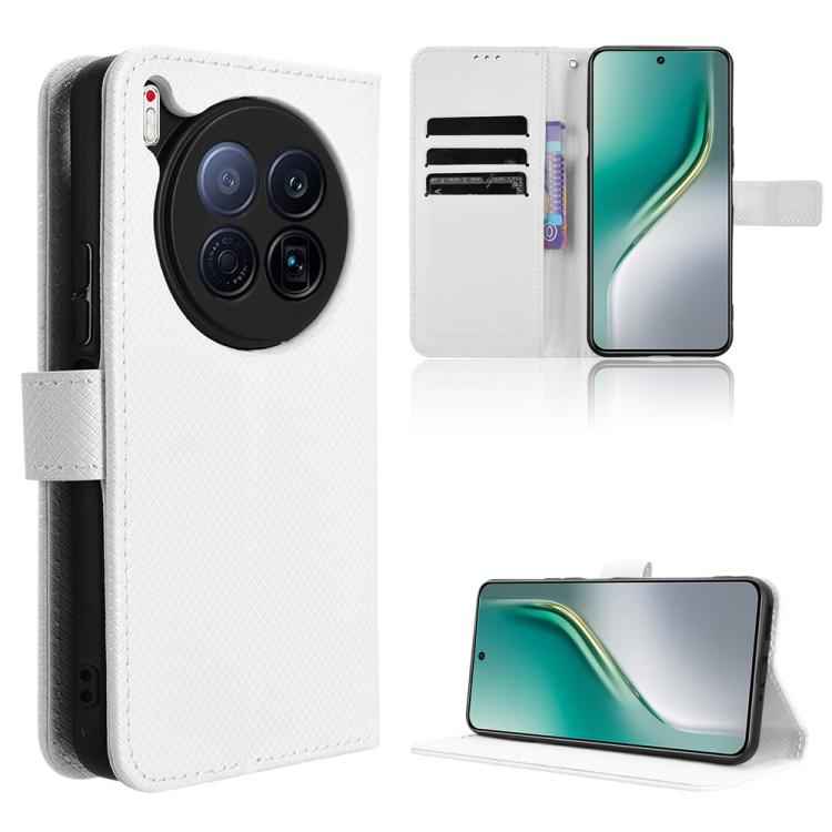 Diamond Texture Leather Phone Case, For Tecno Camon 40 Pro 4G / 5G, For Tecno Camon 40 Premier 5G, For Tecno Camon 40 4G, For Tecno Camon 30S 4G / 30S Pro 4G