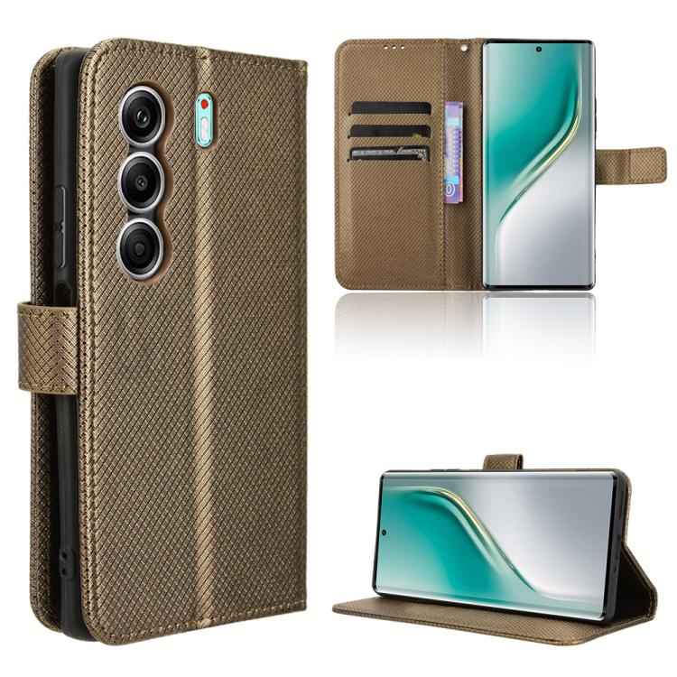 Diamond Texture Leather Phone Case, For Tecno Camon 40 Pro 4G / 5G, For Tecno Camon 40 Premier 5G, For Tecno Camon 40 4G, For Tecno Camon 30S 4G / 30S Pro 4G