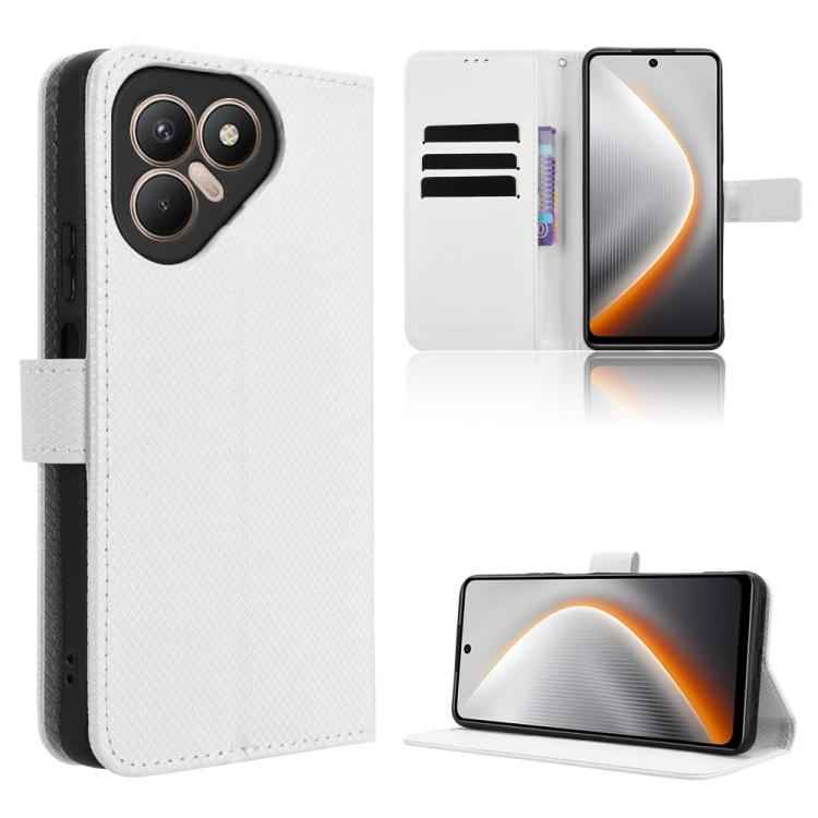 Diamond Texture Leather Phone Case, For Tecno Pova 7 Ultra 5G, For Tecno Pova 7 4G, For Tecno Spark Go 2 4G, For Tecno Pova Curve 5G