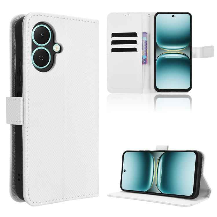 Diamond Texture Leather Phone Case, For Tecno Pova 7 Ultra 5G, For Tecno Pova 7 4G, For Tecno Spark Go 2 4G, For Tecno Pova Curve 5G