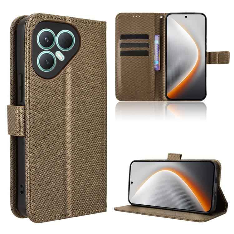 Diamond Texture Leather Phone Case, For Tecno Pova 7 Ultra 5G, For Tecno Pova 7 4G, For Tecno Spark Go 2 4G, For Tecno Pova Curve 5G