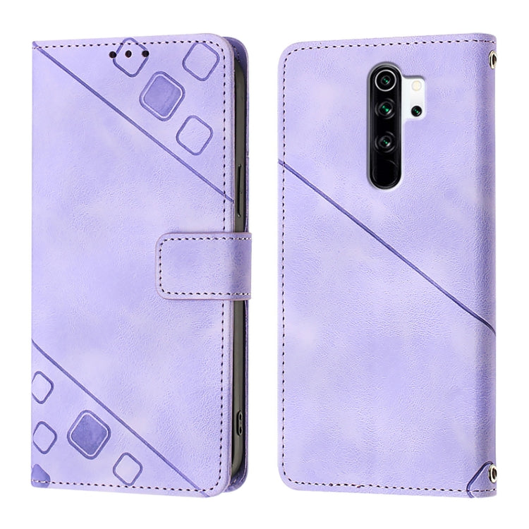 Skin Feel Embossed Leather Phone Case