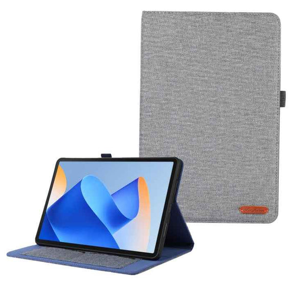 For Huawei MatePad 11 2023 Fabric Leather Tablet Case(Grey)