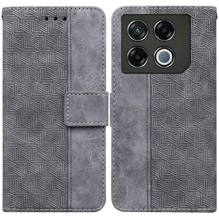 Geometric Embossed Leather Phone Case, For Infinix Note 40 5G, For Infinix GT 20 Pro, For Infinix Note 40 Pro 5G / 40 Pro 4G, For Infinix Note 40 Pro+