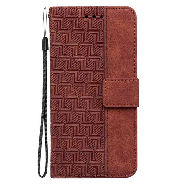 Geometric Embossed Leather Phone Case, For Infinix Note 40 5G, For Infinix GT 20 Pro, For Infinix Note 40 Pro 5G / 40 Pro 4G, For Infinix Note 40 Pro+