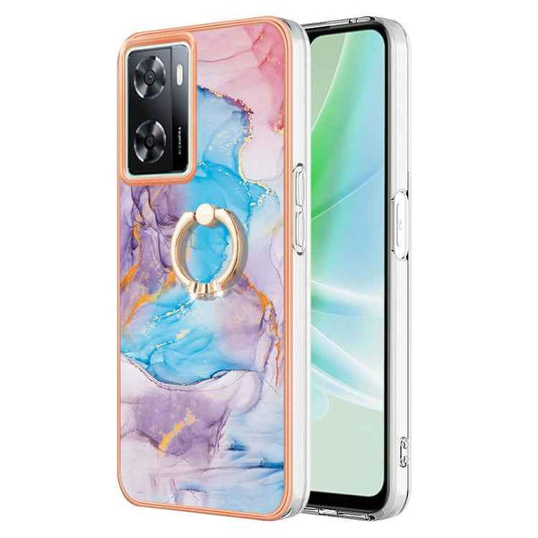 Electroplating IMD TPU Phone Case with Ring, For OnePlus Nord N300