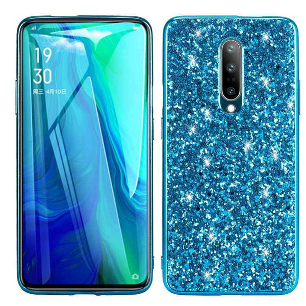Glitter Powder Shockproof TPU Protective Case, For Xiaomi Redmi Note 9 Pro, For OnePlus 8 Pro, For OnePlus 8