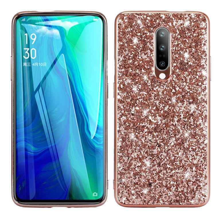 Glitter Powder Shockproof TPU Protective Case, For Xiaomi Redmi Note 9 Pro, For OnePlus 8 Pro, For OnePlus 8