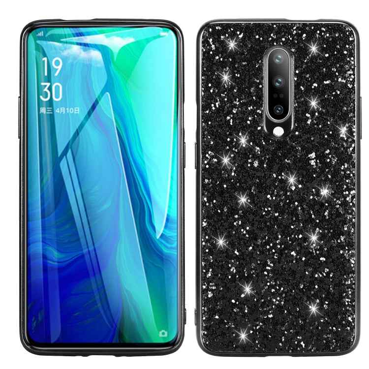 Glitter Powder Shockproof TPU Protective Case, For Xiaomi Redmi Note 9 Pro, For OnePlus 8 Pro, For OnePlus 8