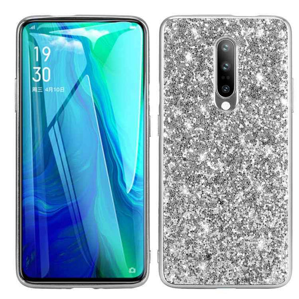 Glitter Powder Shockproof TPU Protective Case, For Xiaomi Redmi Note 9 Pro, For OnePlus 8 Pro, For OnePlus 8