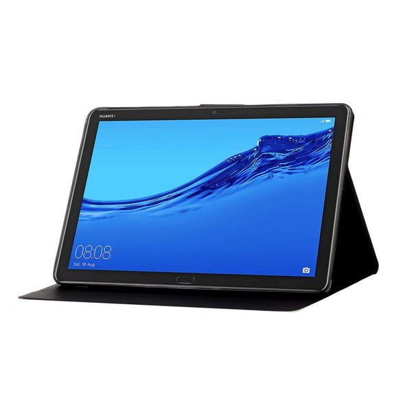 Flower Pattern Horizontal Flip Leather Case with Card Slots & Holder