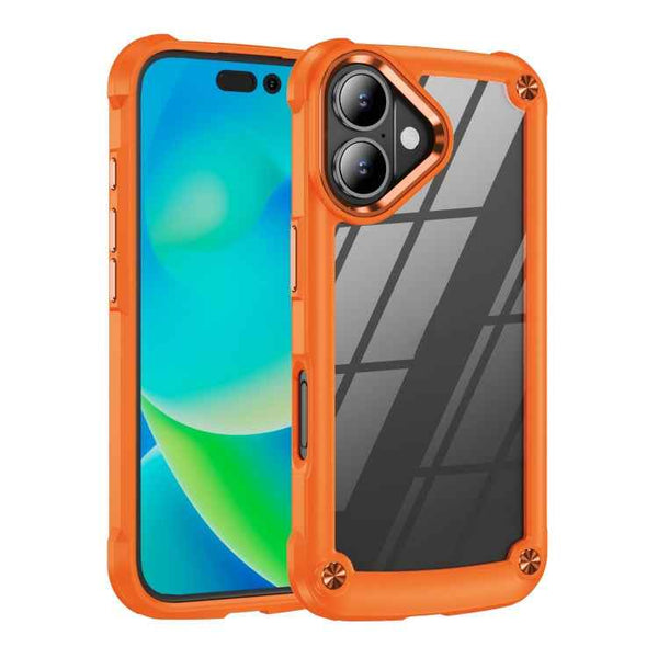TPU + PC Lens Protection Phone Case, For iPhone 16e, For iPhone 16 Pro Max, For iPhone 16 Pro, For iPhone 16 Plus
