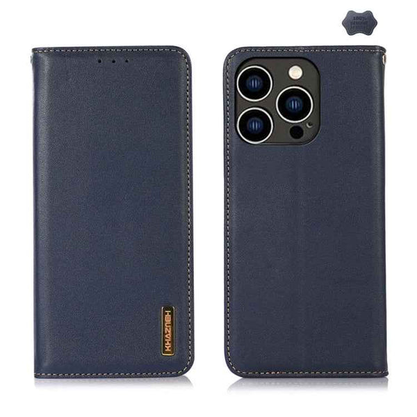 KHAZNEH Nappa Top Layer Cowhide Leather Phone Case, For iPhone 16 Pro, For iPhone 16 Plus, For iPhone 16, For iPhone 15 Pro Max, For iPhone 15 Pro, For iPhone 15 Plus