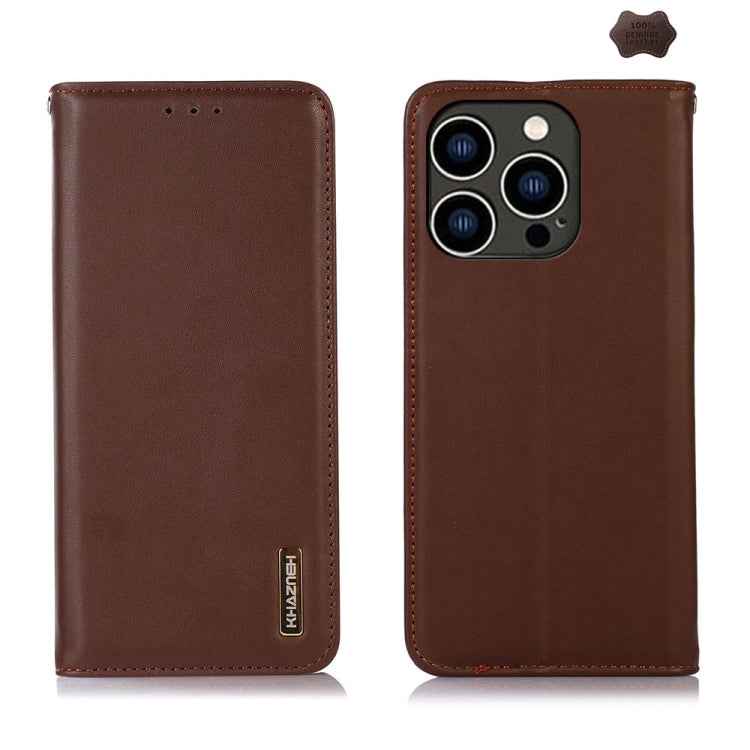 KHAZNEH Nappa Top Layer Cowhide Leather Phone Case, For iPhone 16 Pro, For iPhone 16 Plus, For iPhone 16, For iPhone 15 Pro Max, For iPhone 15 Pro, For iPhone 15 Plus