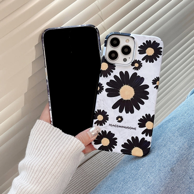 Frosted Daisy Film Phone Case, For iPhone 12 Pro Max, For iPhone 12 Pro, For iPhone 11, For iPhone 11 Pro Max, For iPhone XS / X, For iPhone XR, For iPhone XS Max