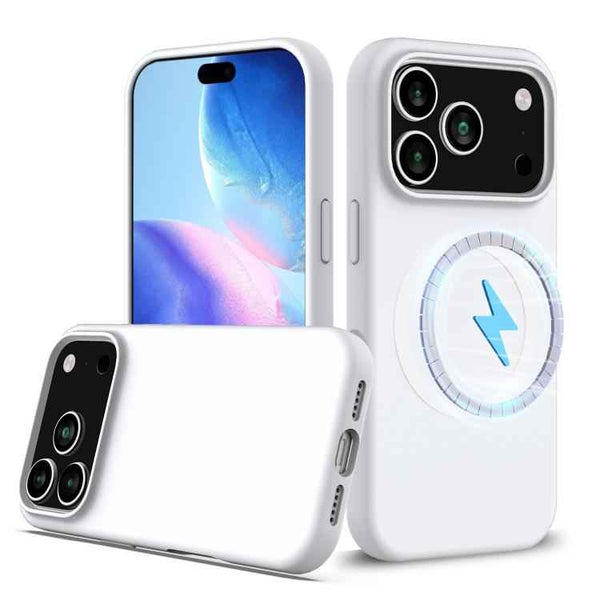 Shockproof Silicone Magsafe Phone Case, For iPhone 17 Pro Max, For iPhone 17 Pro