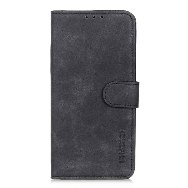 KHAZNEH Retro Texture Leather Phone Case, For iPhone 16 Pro, For iPhone 16 Plus, For iPhone 16, For iPhone 15 Pro Max, For iPhone 15 Pro, For iPhone 15 Plus