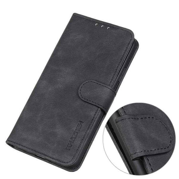 KHAZNEH Retro Texture Leather Phone Case, For iPhone 16 Pro, For iPhone 16 Plus, For iPhone 16, For iPhone 15 Pro Max, For iPhone 15 Pro, For iPhone 15 Plus