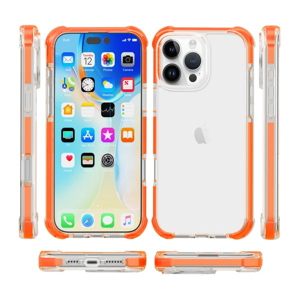 Four-corner Shockproof TPU Hybrid Acrylic Phone Case