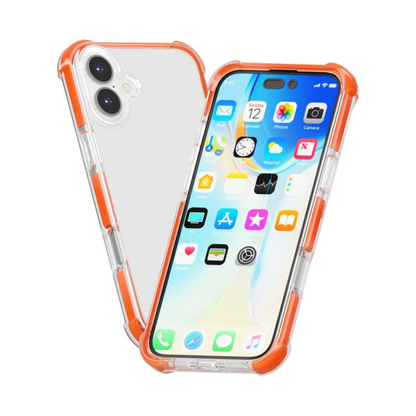 Four-corner Shockproof TPU Hybrid Acrylic Phone Case