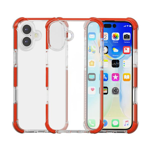 Four-corner Shockproof TPU Hybrid Acrylic Phone Case
