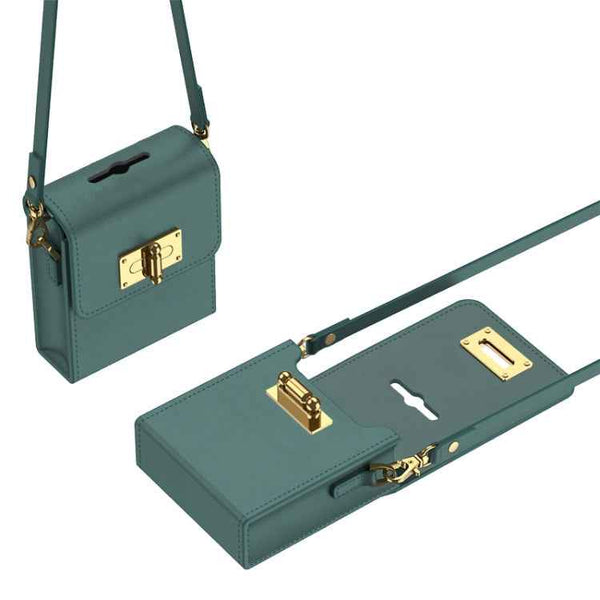 GKK Plain Weave Mini Backpack Slim Phone Case with Ring, For Samsung Galaxy Z Flip5