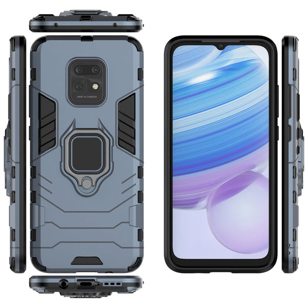 PC + TPU Anti-fall Protective Case with Ring Holder, For Xiaomi Redmi 10X 5G