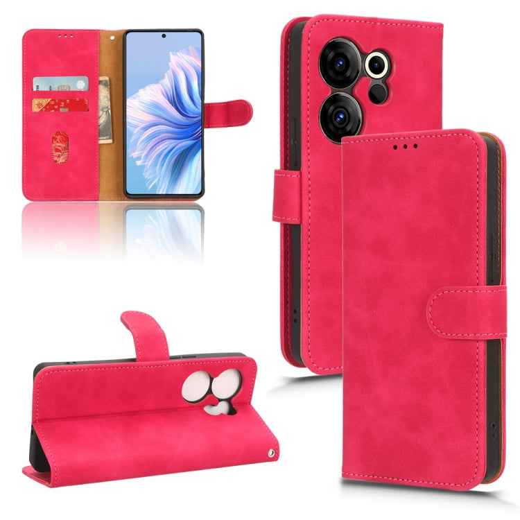 Skin Feel Magnetic Flip Leather Phone Case, For Tecno Pova 5, For Tecno Camon 20 Premier