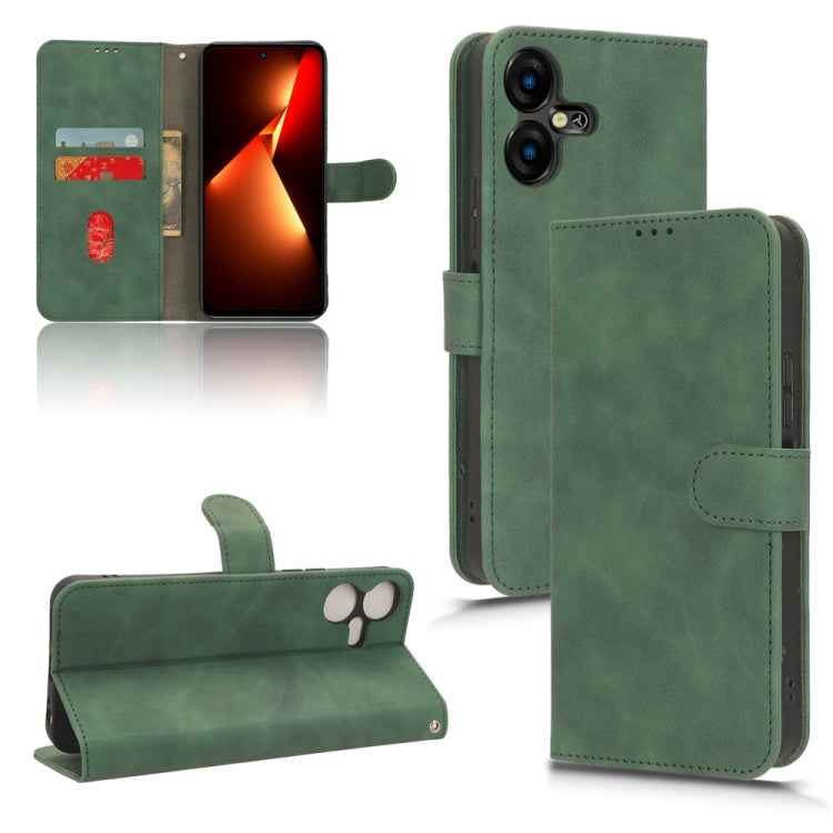 Skin Feel Magnetic Flip Leather Phone Case, For Tecno Spark 20, For Tecno Pop 8, For Tecno Pova 5 Pro, For Tecno Pova Neo 3