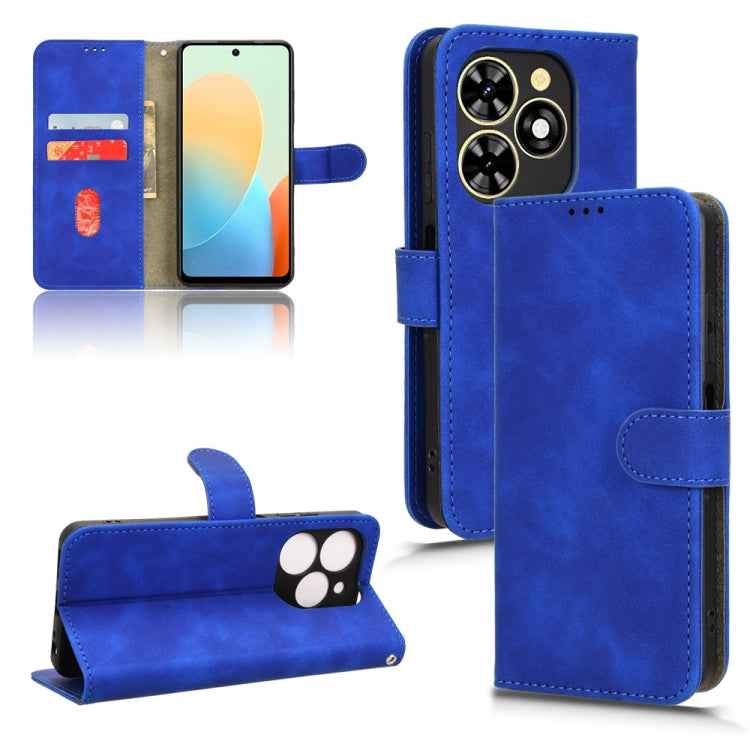 Skin Feel Magnetic Flip Leather Phone Case, For Tecno Spark 20, For Tecno Pop 8, For Tecno Pova 5 Pro, For Tecno Pova Neo 3